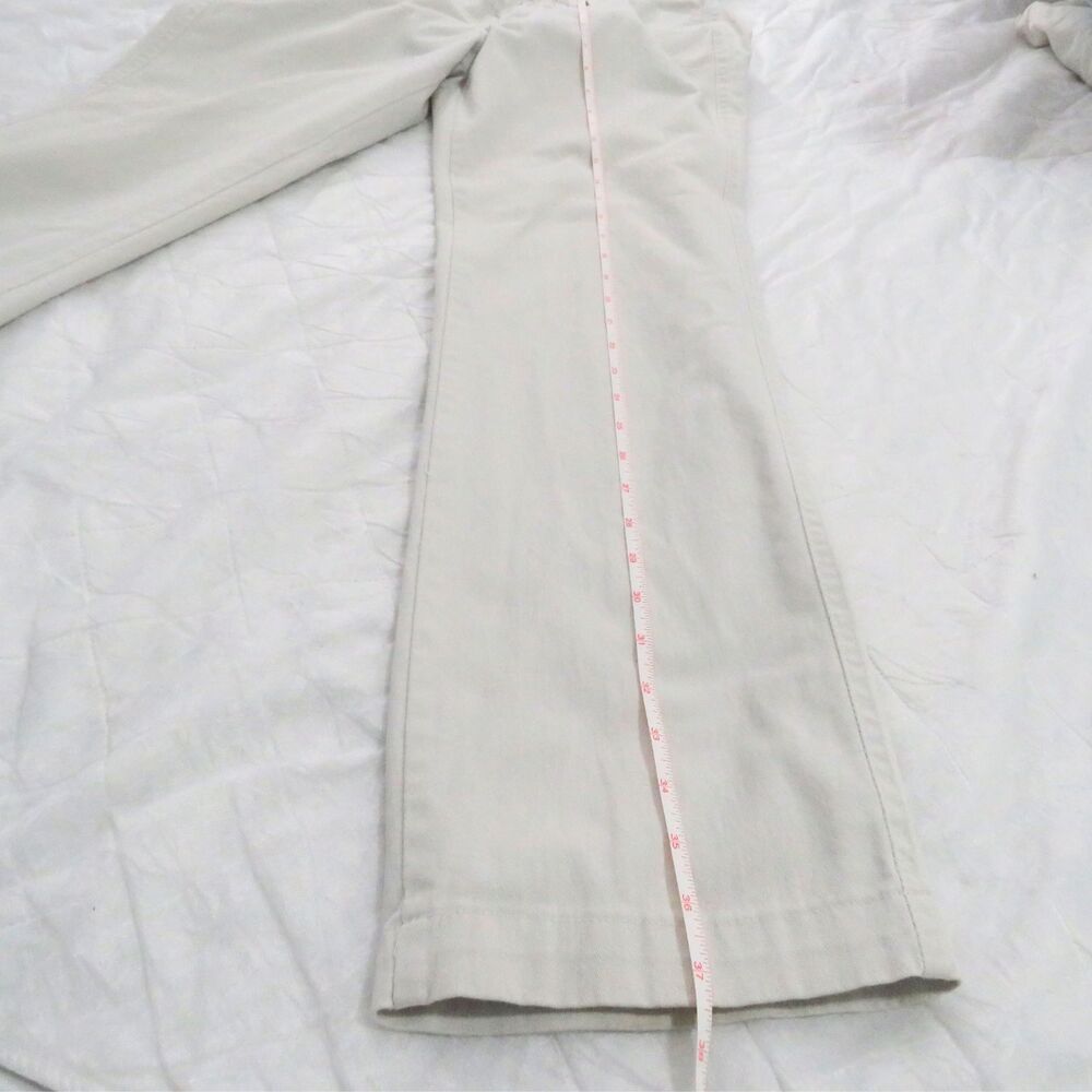 Riders By Lee Jeans Womens Size 8 M Beige Straight Leg Casual or Work Casual - Picture 11 of 12